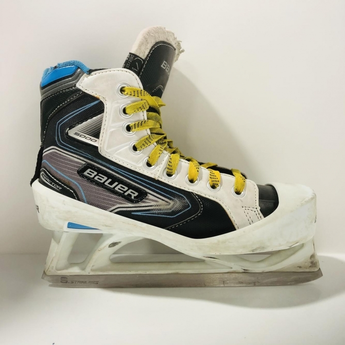 Bauer Reactor 5000 4d Used Junior Goalie Skates