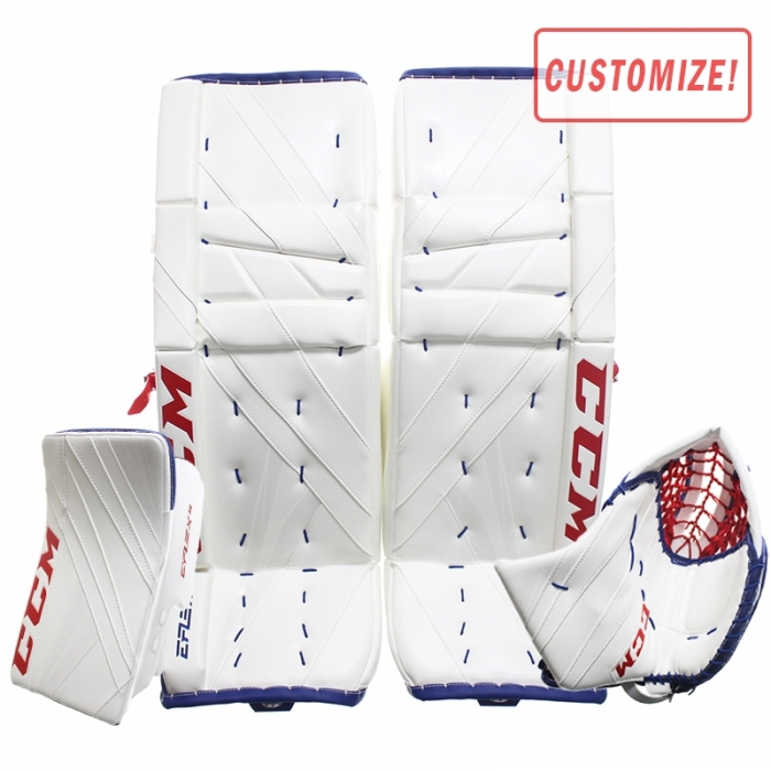 CCM - Eflex 5 Pro Goalie Stick Senior, White