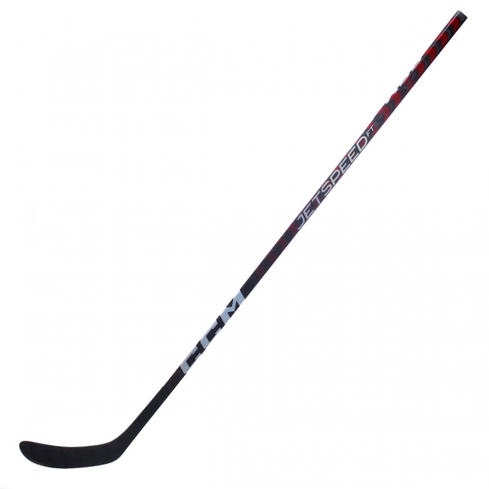 CCM JETSPEED FT5 PRO GRIP INTERMEDIATE HOCKEY STICK - RED