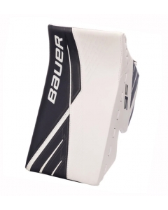 BAUER SUPREME 3S INTERMEDIATE GOALIE BLOCKER - S20 (2020) - White/Navy - Front