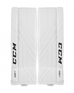 CCM 2020 AXIS A1.5 JUNIOR GOALIE PADS - White