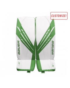 BAUER VAPOR 3X INTERMEDIATE CUSTOM GOALIE LEG PADS