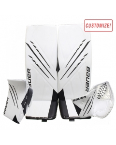 BAUER Vapor Hyperlite Senior Custom Goalie Pad Combo