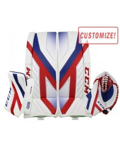 CCM AXIS PRO INTERMEDIATE CUSTOM GOALIE PADS COMBO