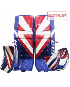 CCM Extreme Flex 5 Pro Intermediate Custom Goalie Pads Combo