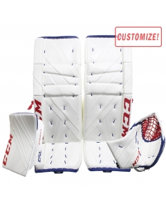 CCM EFLEX 5 PRO CUSTOM SENIOR GOALIE PADS SET