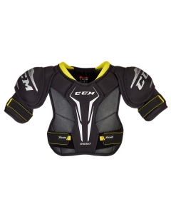 CCM TACKS 9550 SENIOR SHOULDER PADS FRONT