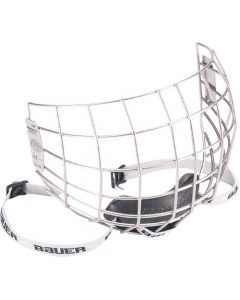 BAUER 4000 FACE MASK SILVER