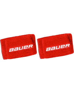 BAUER WRIST GUARDS RED
