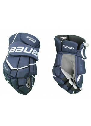 BAUER S19 SUPREME IGNITE PRO JUNIOR HOCKEY GLOVES