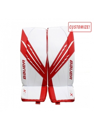 BAUER VAPOR 3X SENIOR CUSTOM GOALIE LEG PADS