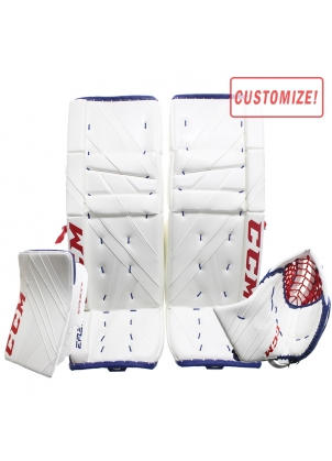 CCM EFLEX 5 PRO CUSTOM SENIOR GOALIE PADS SET