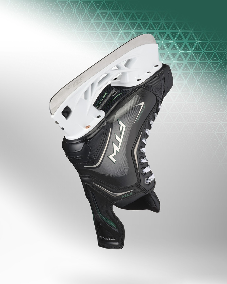 CCM JetSpeed FTW — Step Steel underblade view