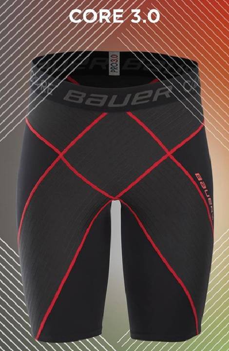 Website Banner Link To New Bauer Core Series Compression Shorts