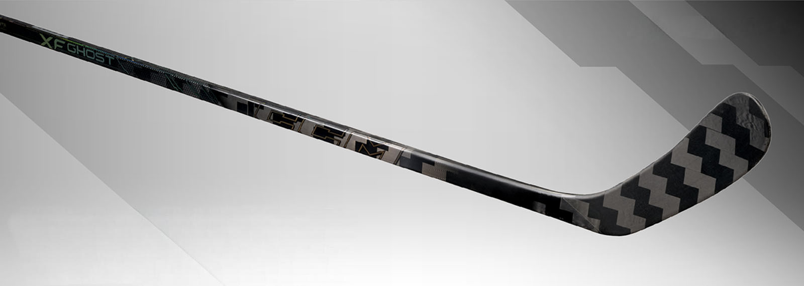 XF Ghost hockey stick banner